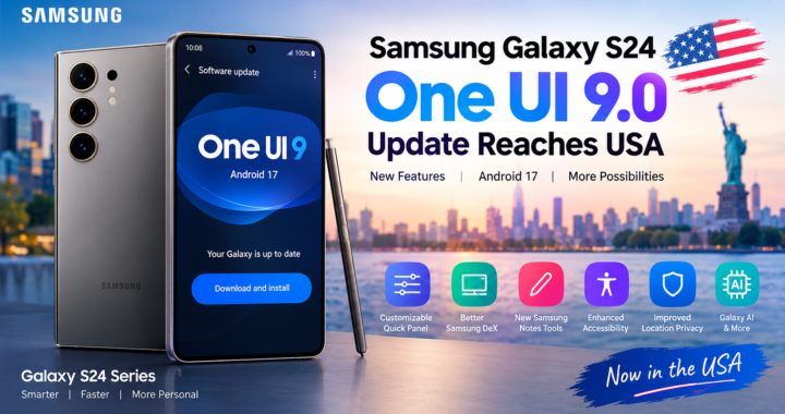 Samsung Galaxy S24 One UI 9.0 update reaches the USA