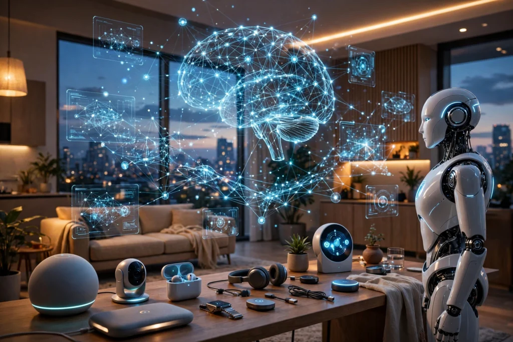 Artificial intelligence transforming everyday life with smart home devices