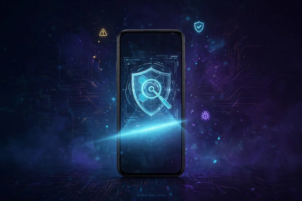 Check phone for viruses and remove malware